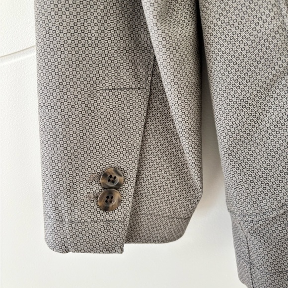 Johnston & Murphy Men's Taupe 2 Button Blazer Sz Lg - Picture 3 of 5